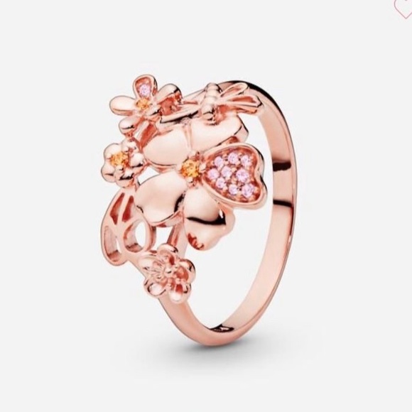 Pandora Jewelry - PANDORA Size 7.5 Wildflower Rose™ Ring EU-56, NWT!